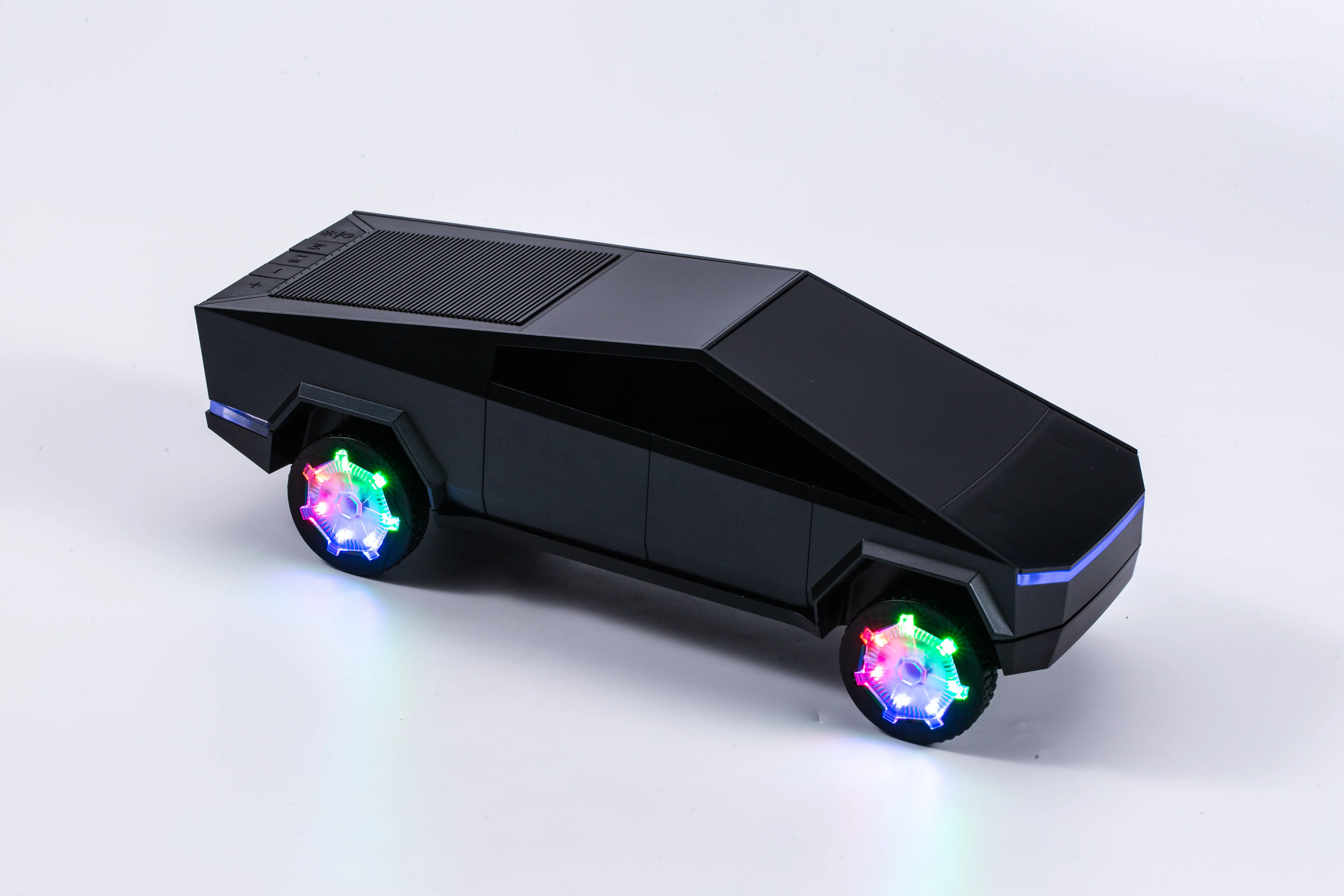 Product image of Tesla Cyber Pickup Car Shaped Bluetooth Speaker and Wireless Charging