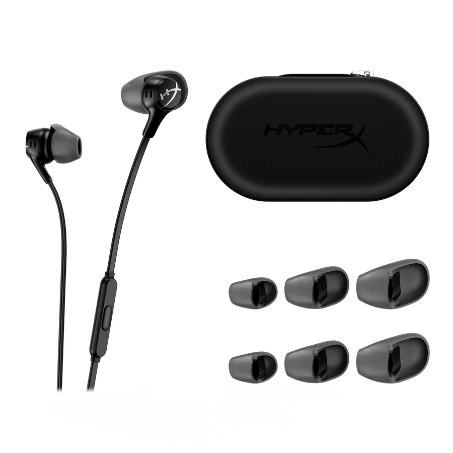 Product image of HyperX Cloud Earbuds II RED Gaming Earbuds with Mic