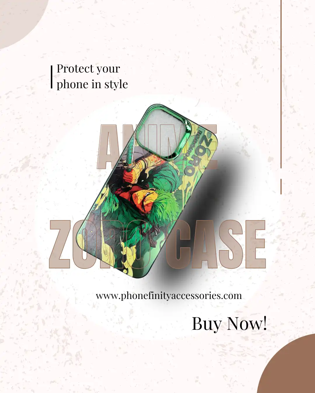 Product image of Anime Zoro Case