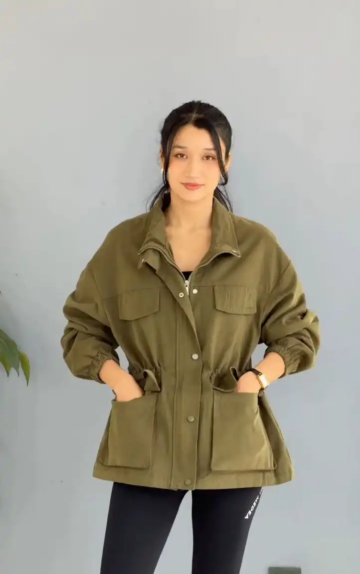 Product image of SAWAR AND COTTON BLEND JACKET