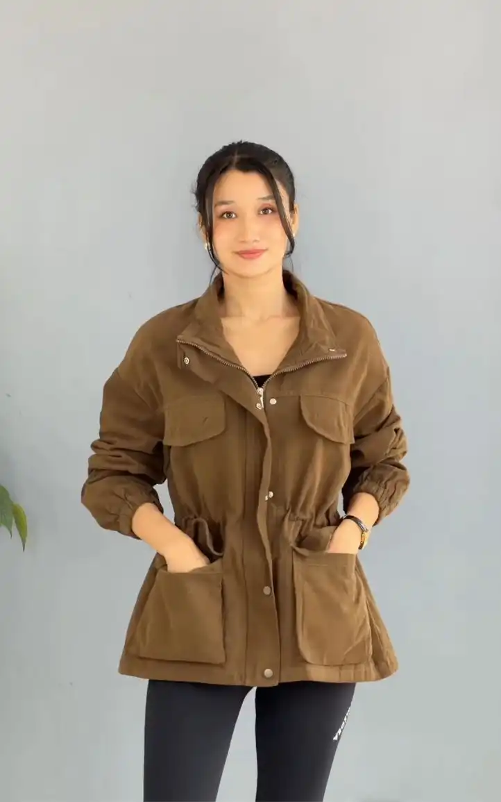 Product image of SAWAR AND COTTON BLEND JACKET