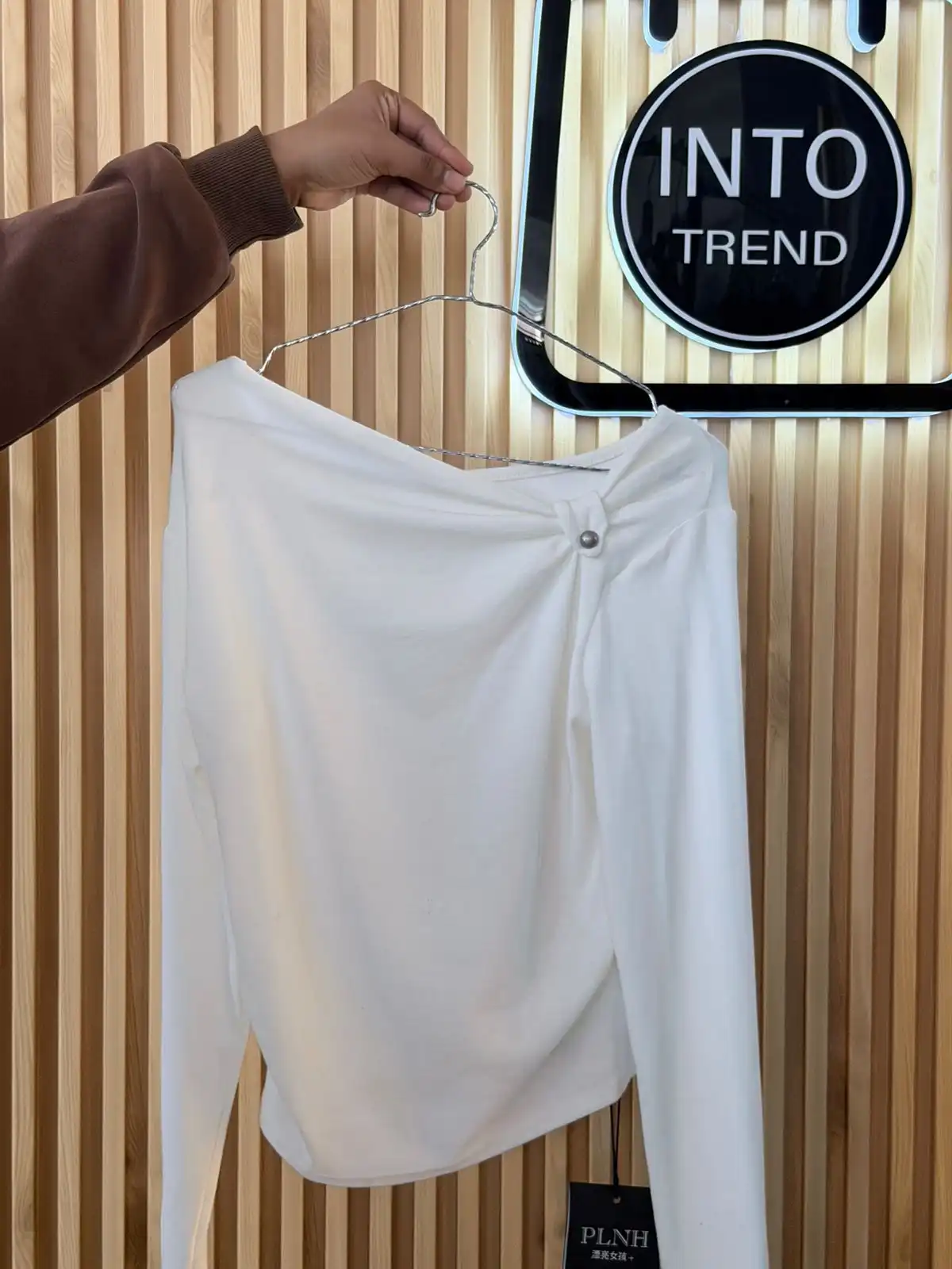 Product image of SHOULDER DROP FULL SLEEVES TOP