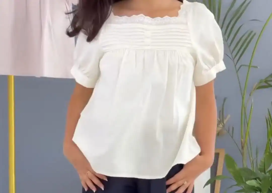 Product image of SUMMER CUTE 3 BUTTONED TOP