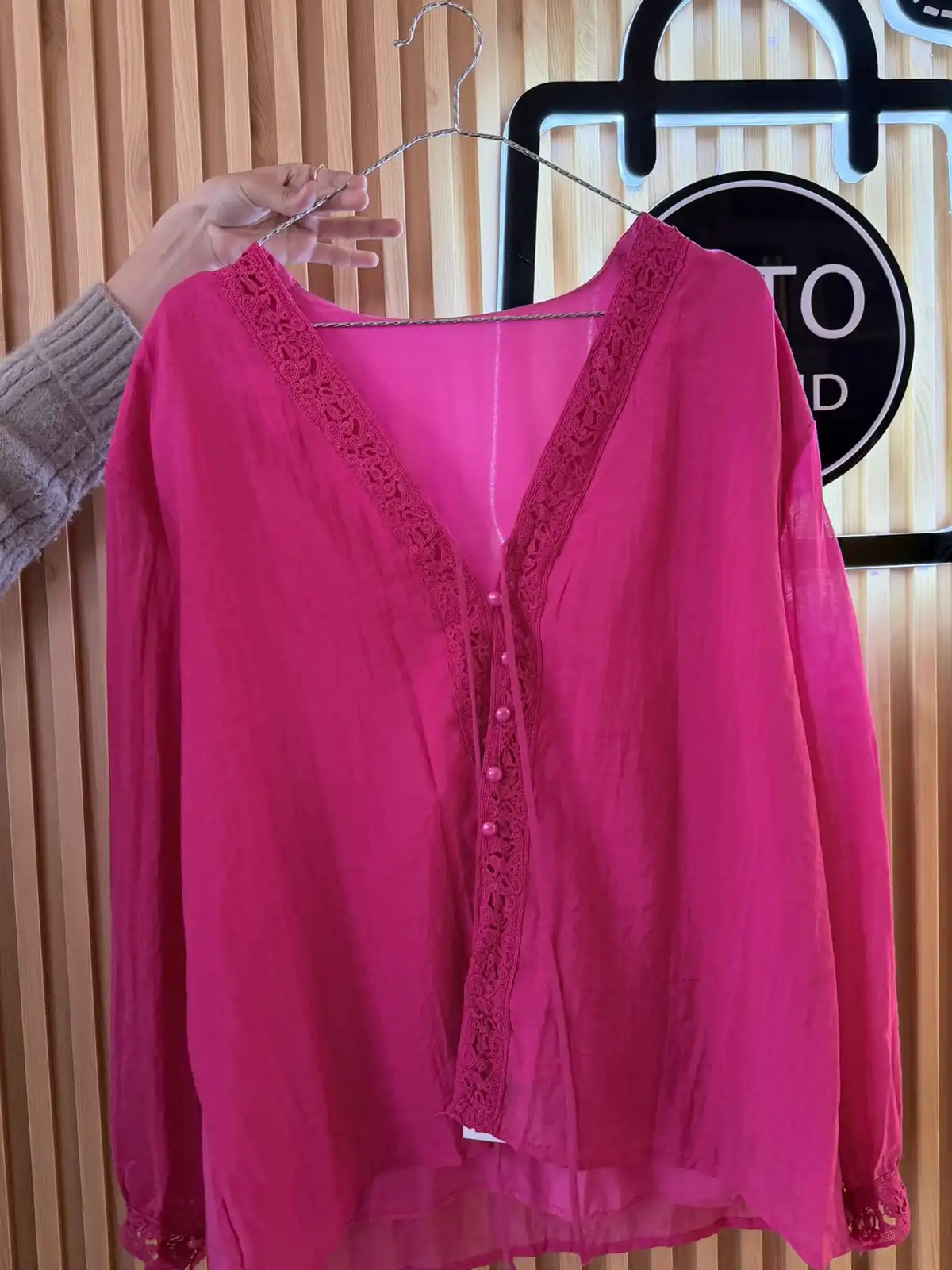 Product image of OVERSIZED OUTER DESIGN TOP