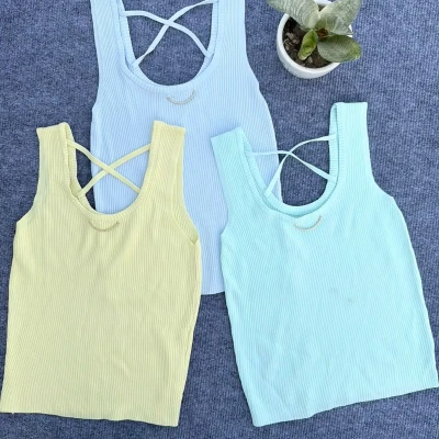 CRISSCROSS BACK DESIGN CAMI