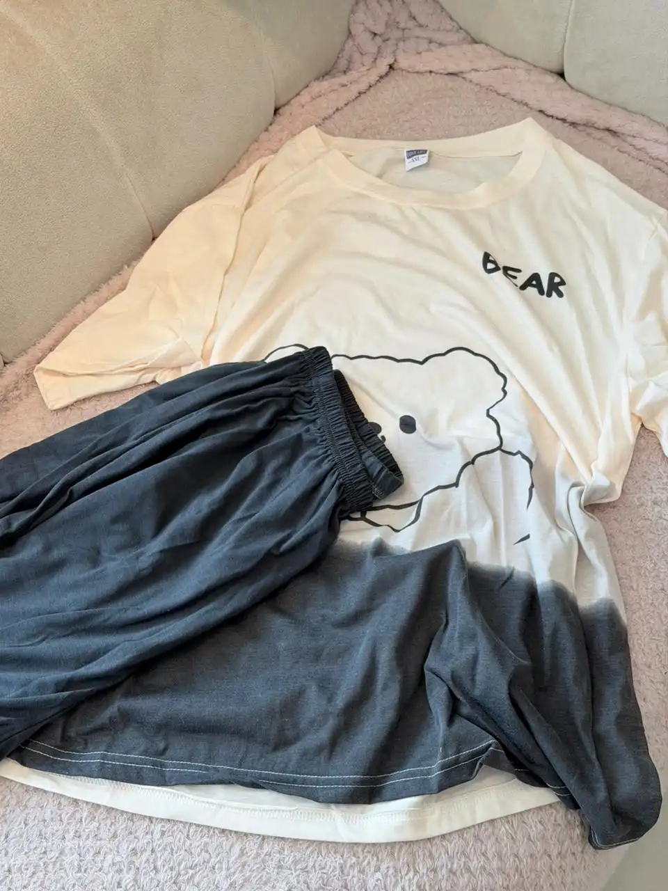 Product image of BEAR PRINT PJ SET