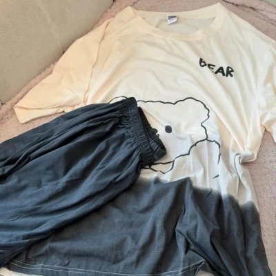 BEAR PRINT PJ SET