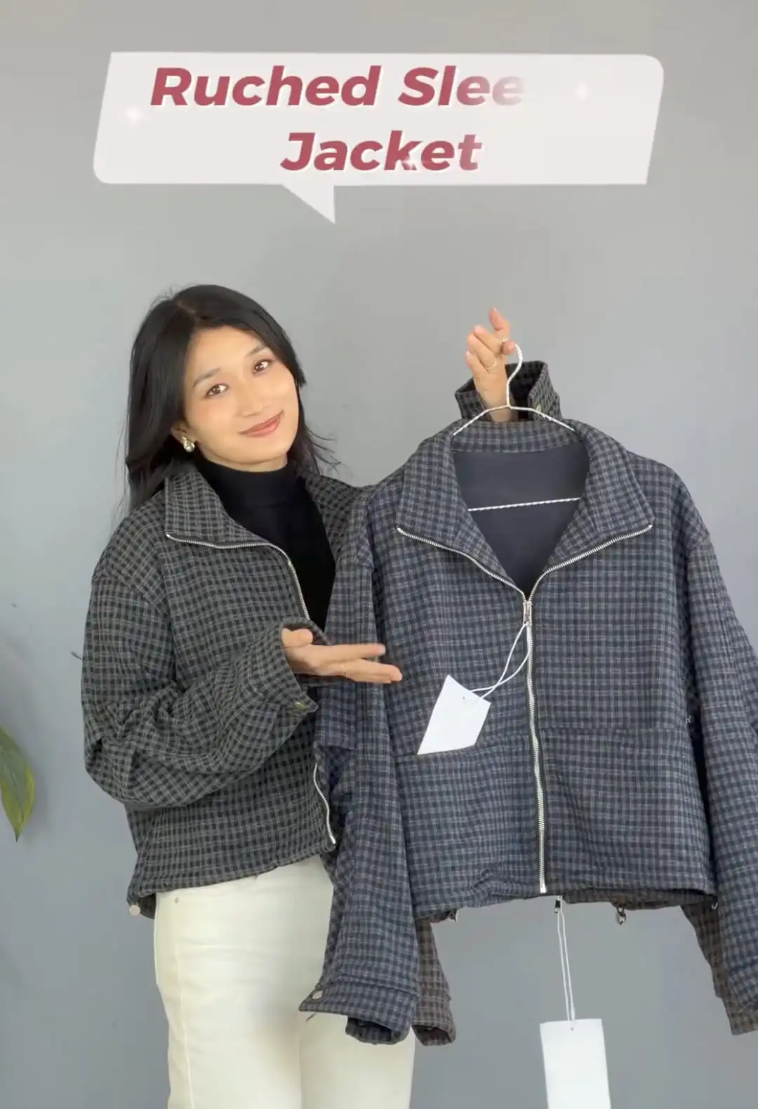 Product image of CHECKED ZARA JACKET
