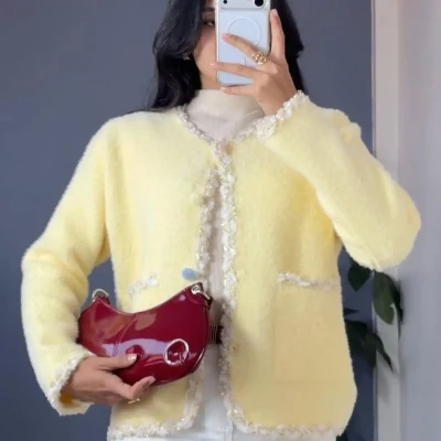 ANGOORA CARDIGAN
