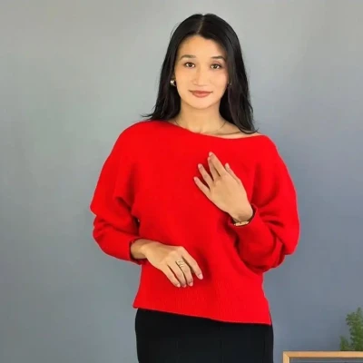 BUTTERFLY WOOLEN TOP