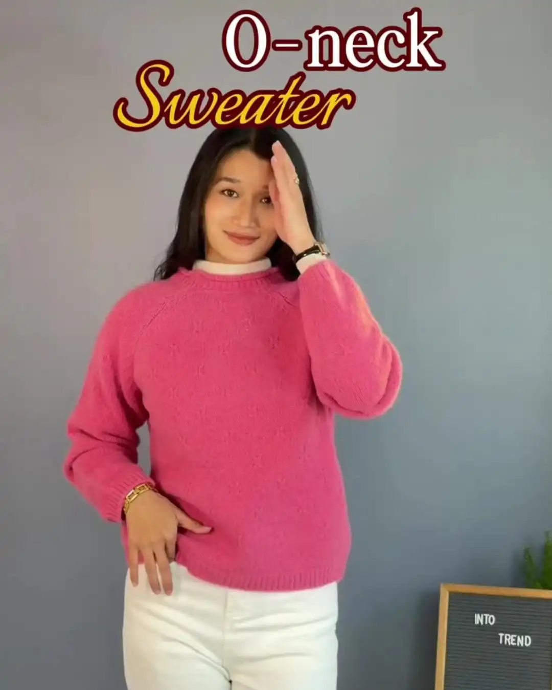 Product image of O NECK SWEATER