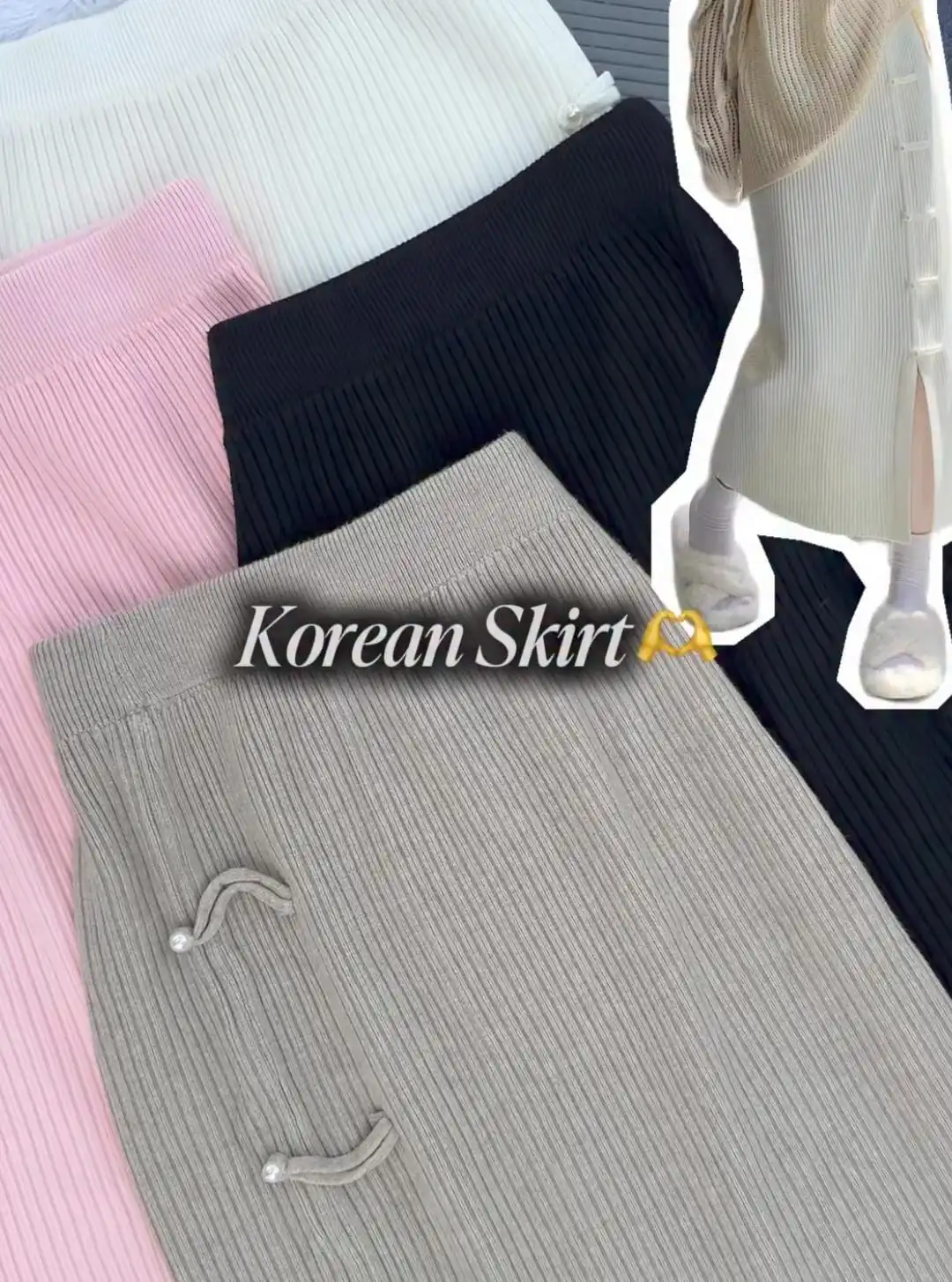 Product image of PEARL SLIT SKIRT