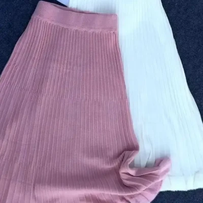 ALINE SKIRT WITH FUR BELOW