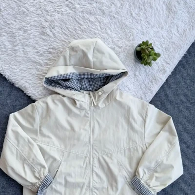 CHECKFOLD WIND CHEATER JACKET