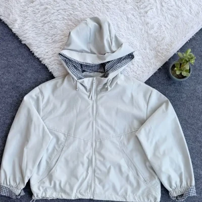 CHECKFOLD WIND CHEATER JACKET