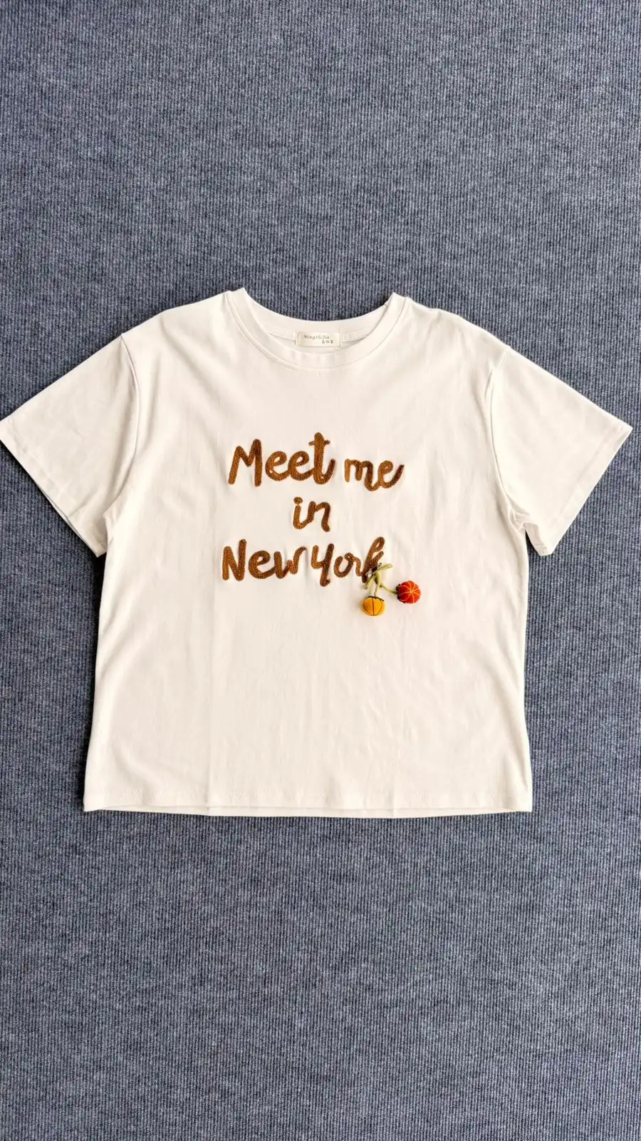 Product image of MEET ME IN NEWYORK COTTON TSHIRT