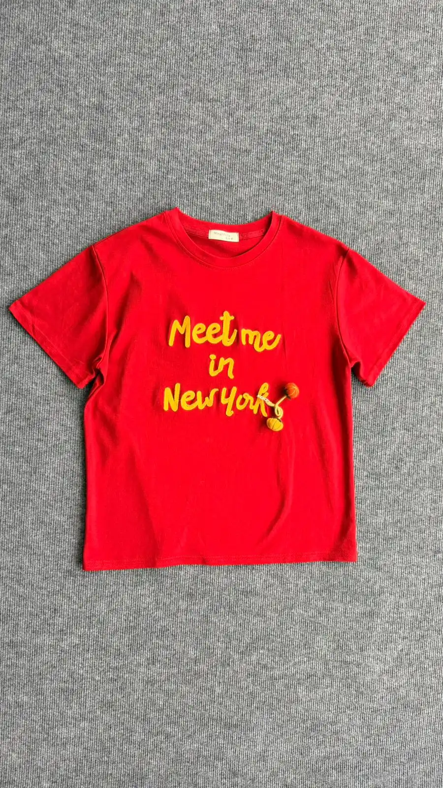 Product image of MEET ME IN NEWYORK COTTON TSHIRT