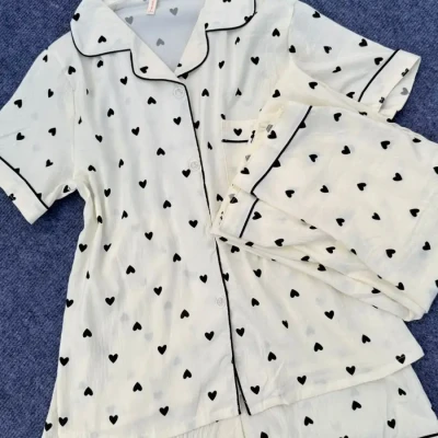 TISSUE COTTON 3 PIECE PJ SET