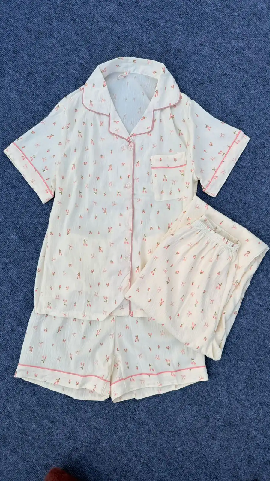 Product image of TISSUE COTTON 3 PIECE PJ SET