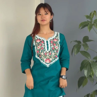 KASMIRI DESIGN FLOWER EMBROIDER...