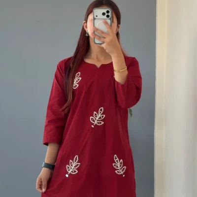 MIRROR WORK SHORT KURTHI