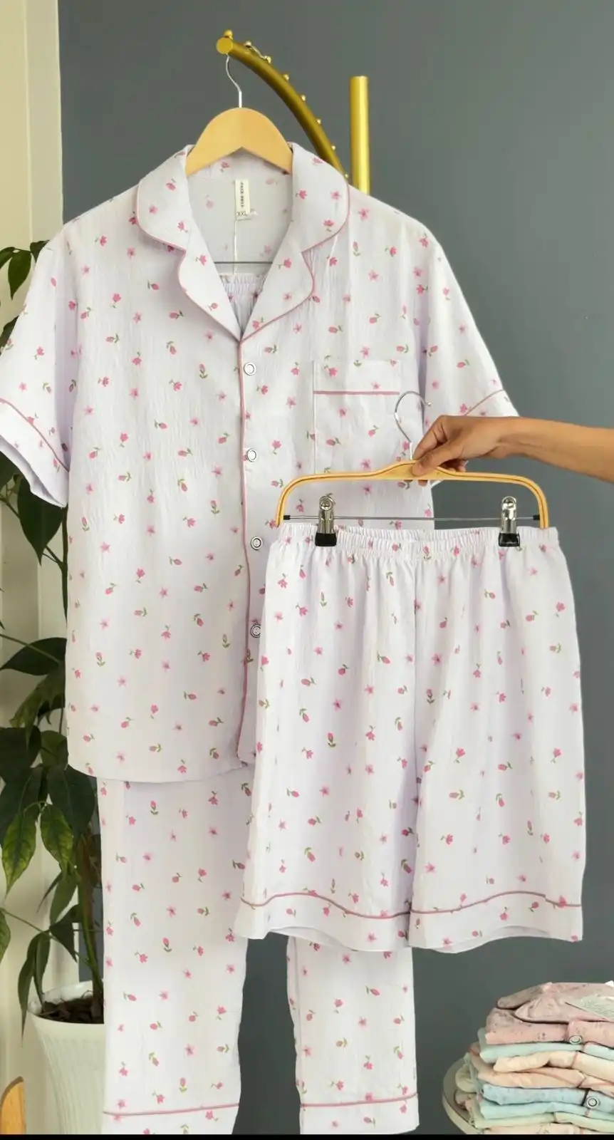 Product image of NEW 3 PIECE PURE COTTON PJ SET