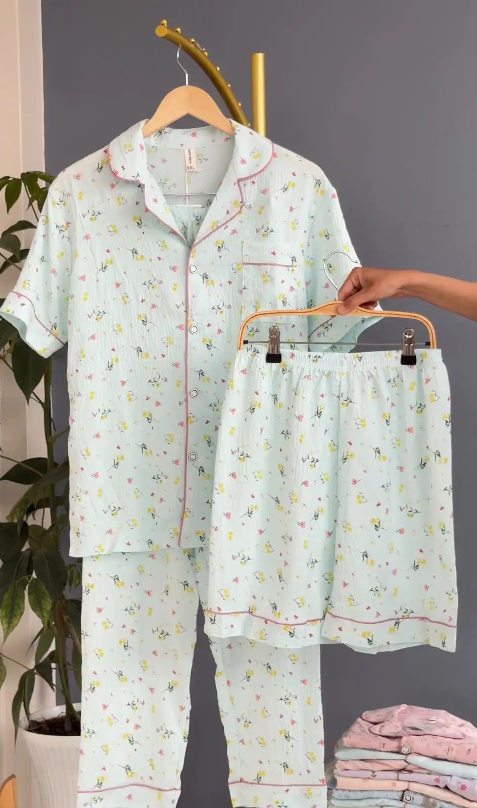 Product image of NEW 3 PIECE PURE COTTON PJ SET
