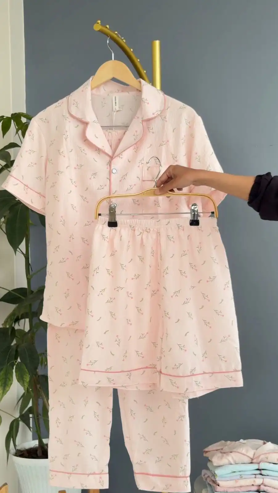 Product image of NEW 3 PIECE PURE COTTON PJ SET