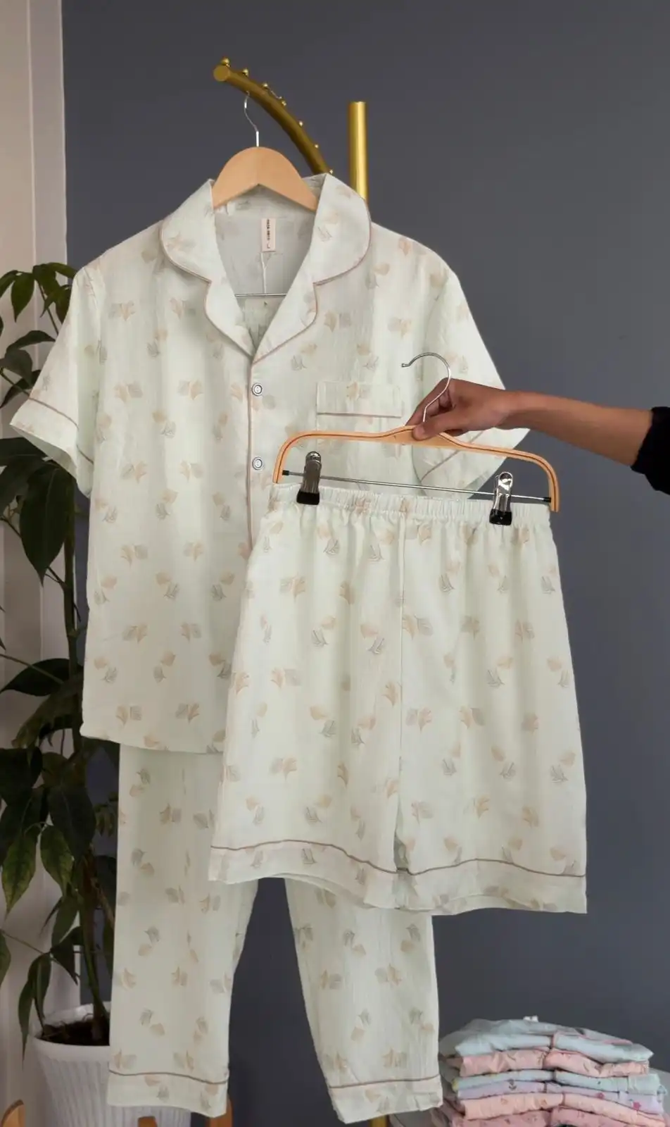 Product image of NEW 3 PIECE PURE COTTON PJ SET