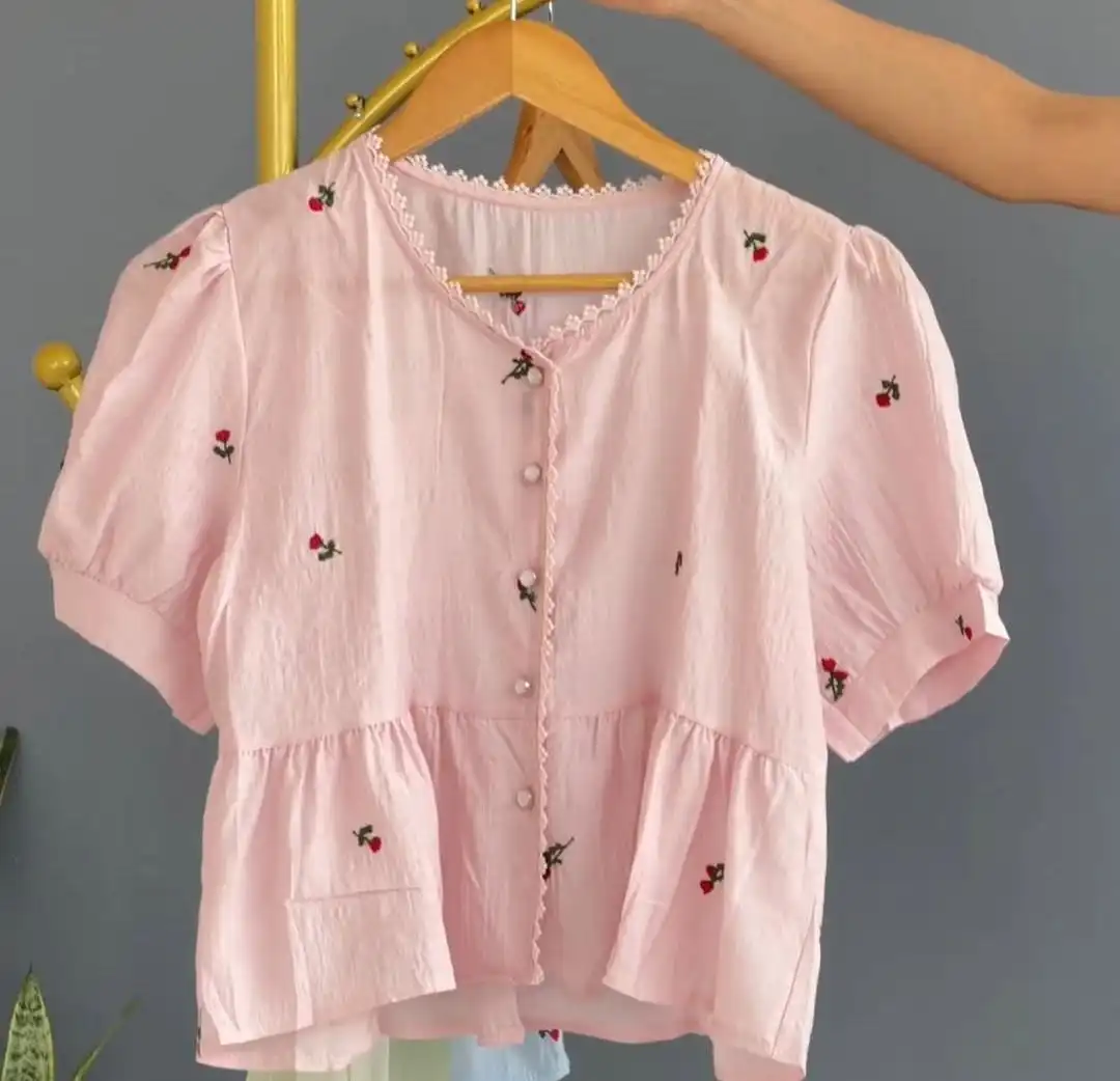 Product image of ROSE EM. PEPLUM TOP