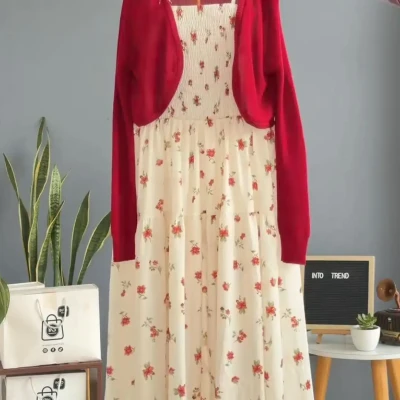 FLORAL MAXI DRESS