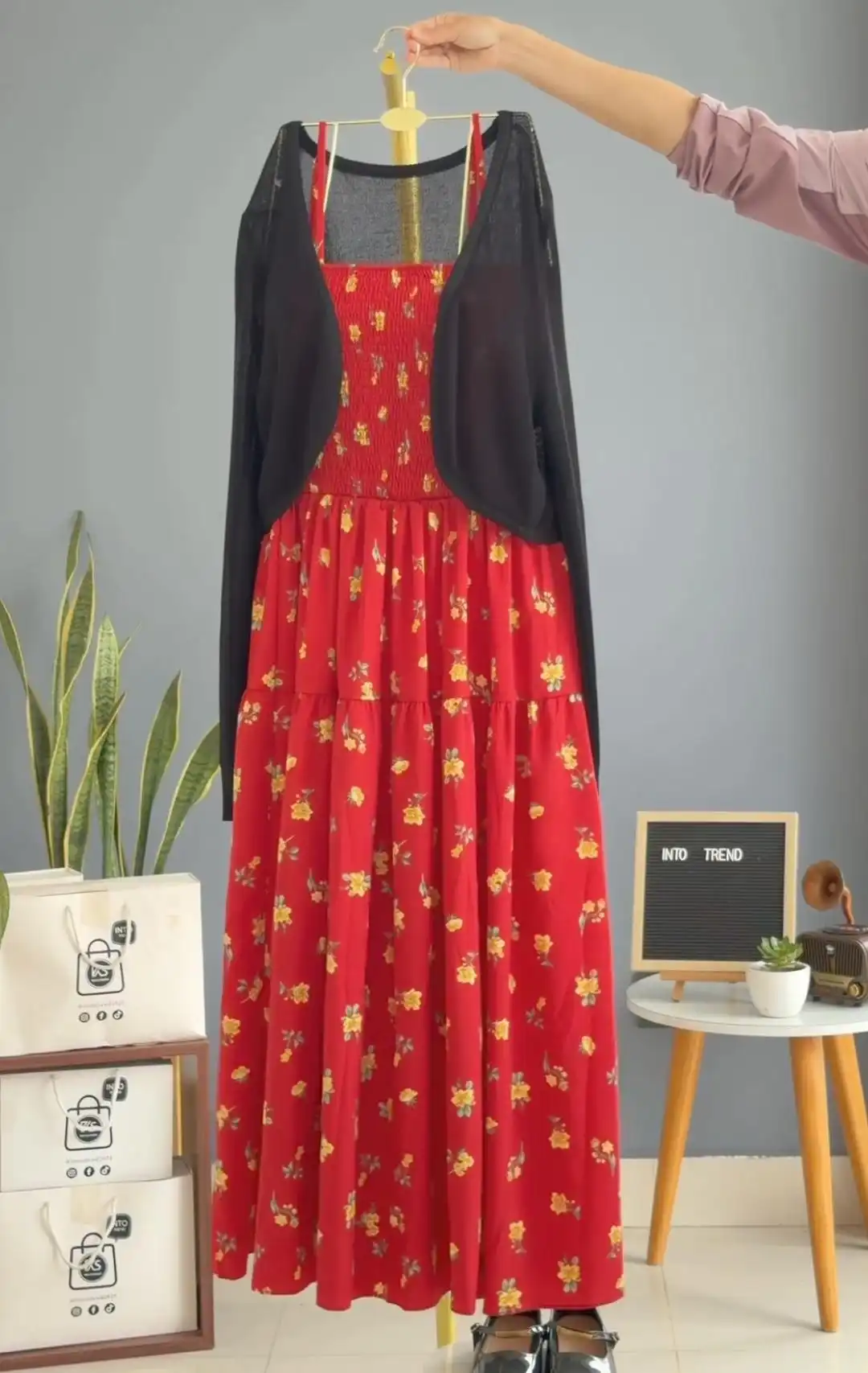 Product image of FLORAL MAXI DRESS