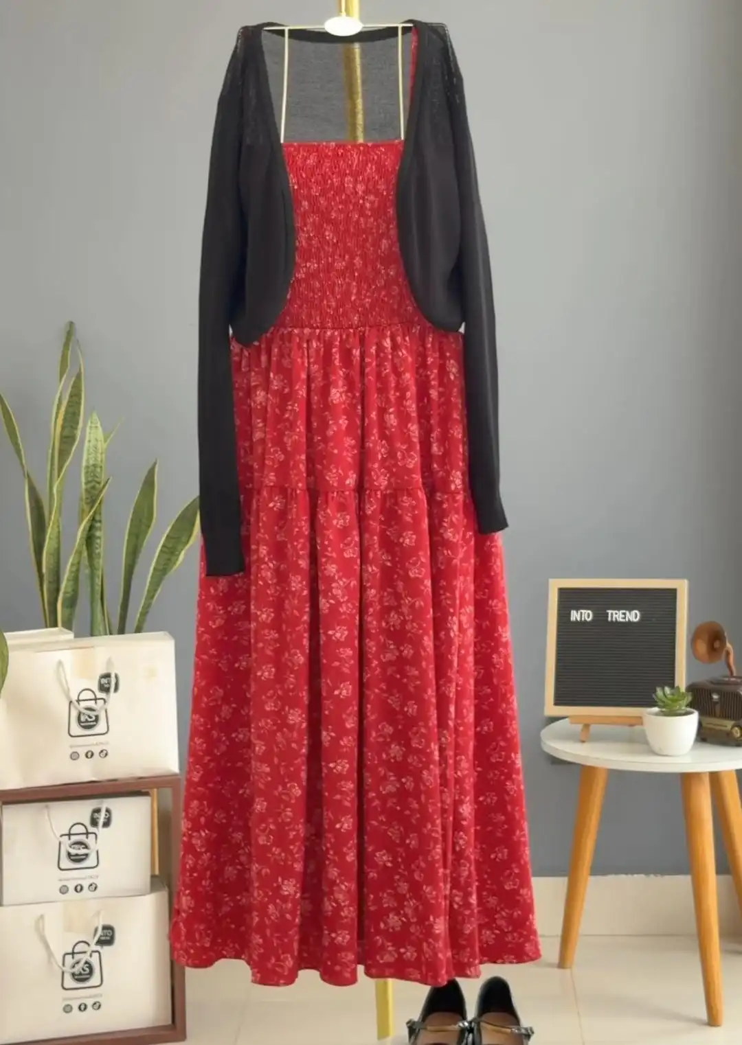 Product image of FLORAL MAXI DRESS