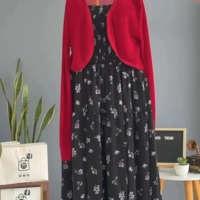 FLORAL MAXI DRESS