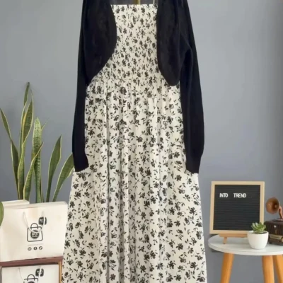 FLORAL MAXI DRESS