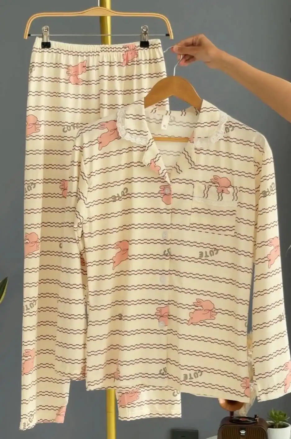 Product image of LACE TWO PIECE PJ SET