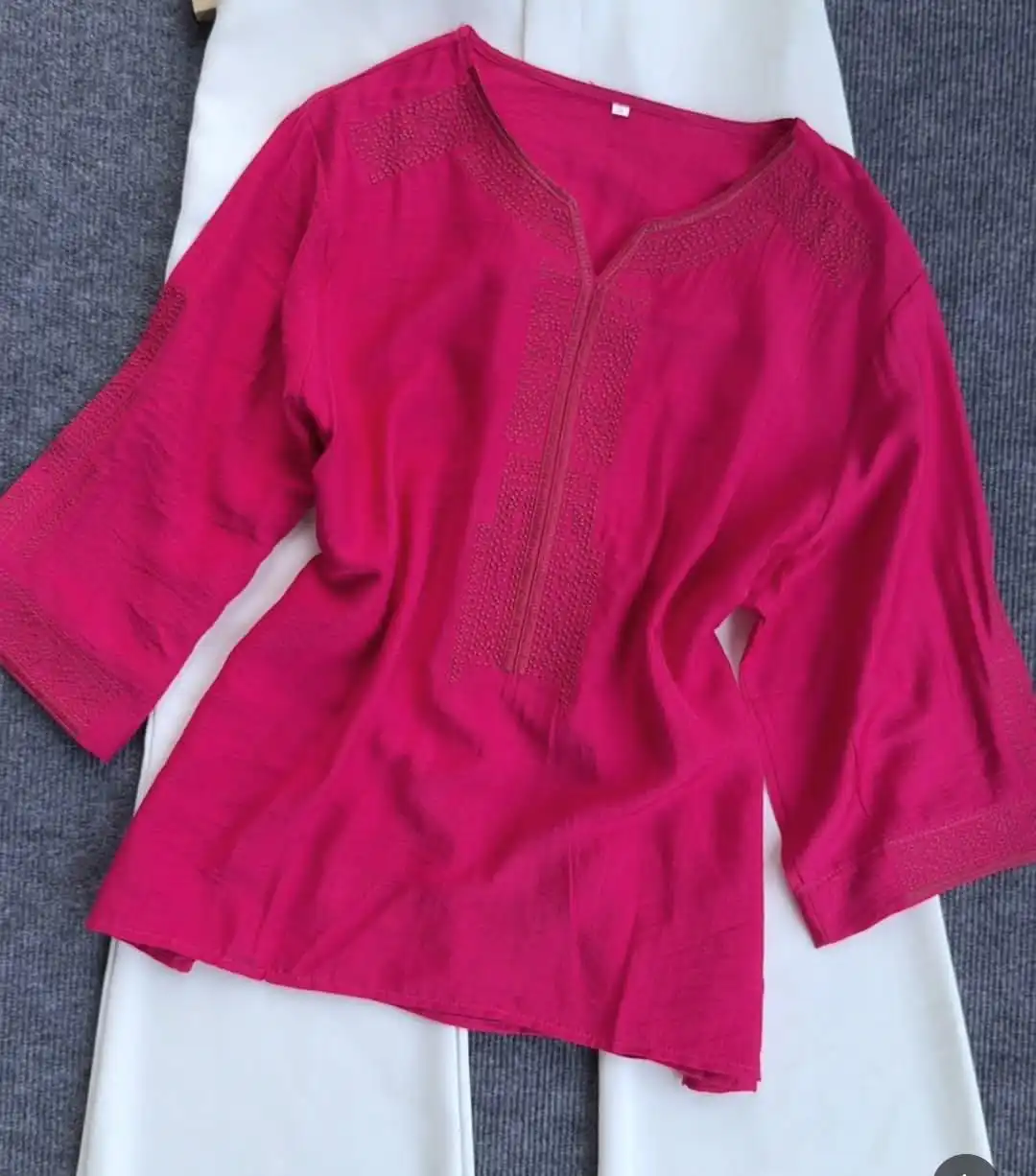 Product image of Soft embroidered summer top