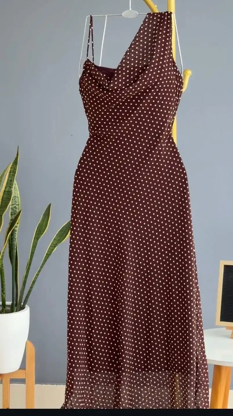 Product image of Polka dot one sided dress