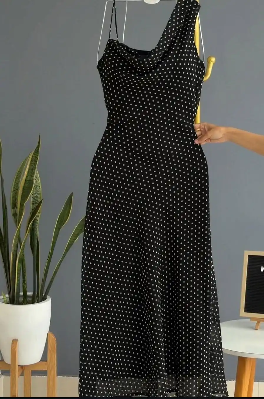 Product image of Polka dot one sided dress