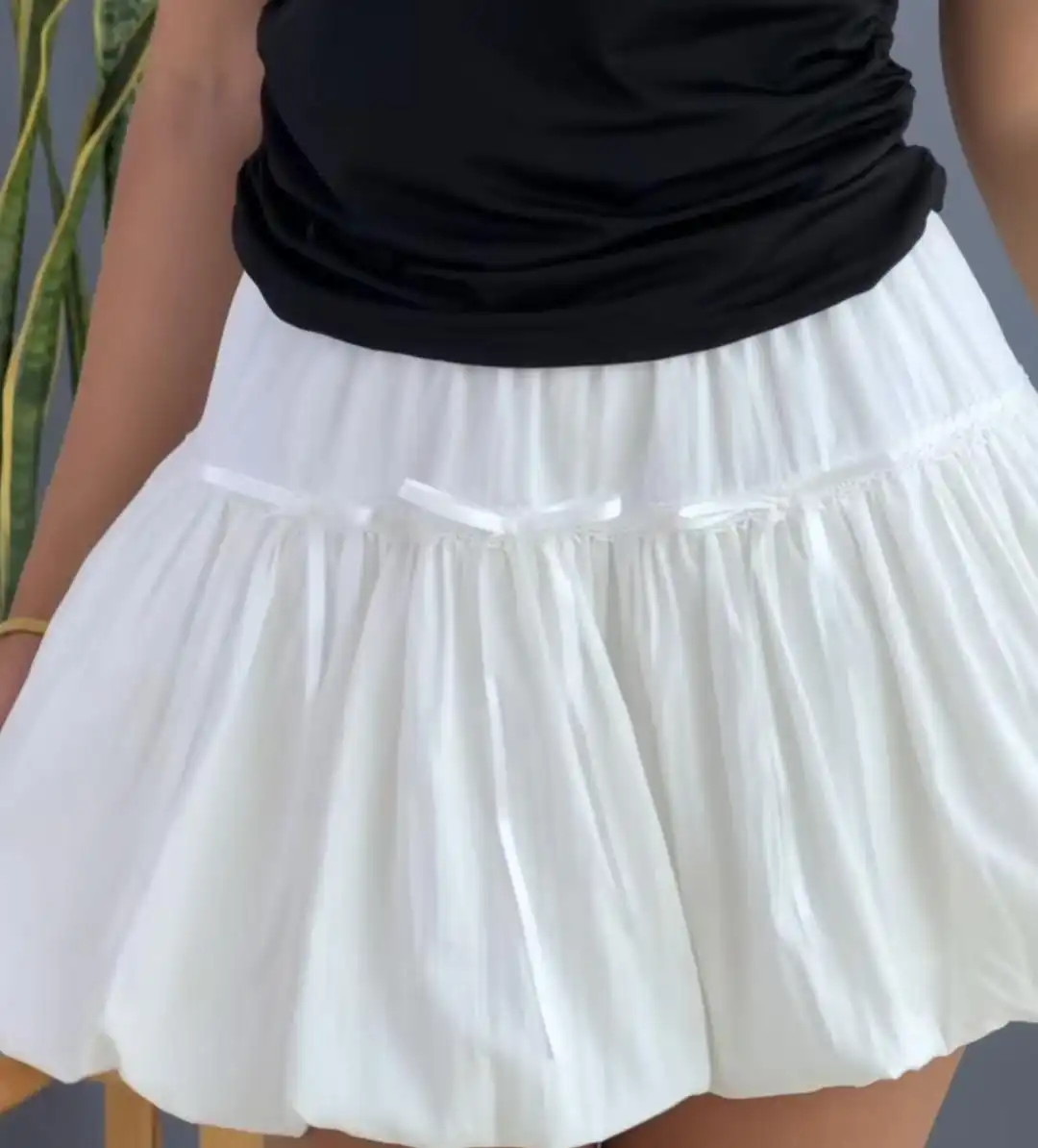 Product image of CUTE BOW BUBBLE SKIRT