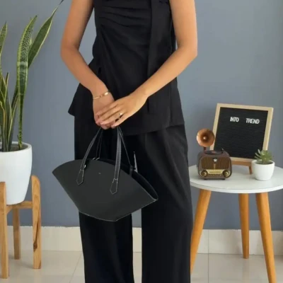 TWO PIECE SLEEVESLESS SET
