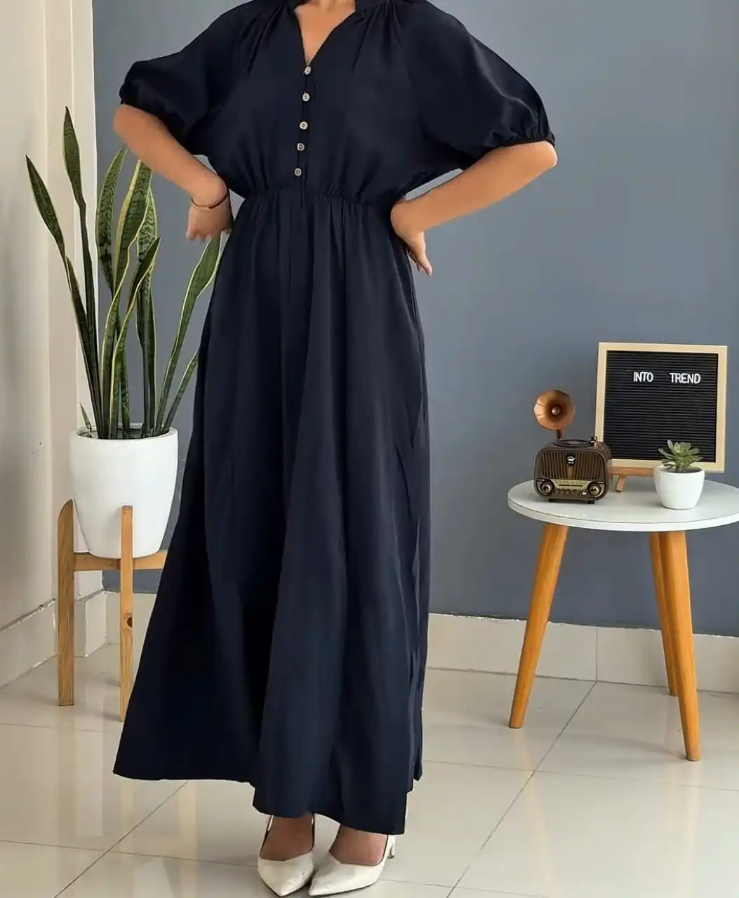 Product image of LINEN LONG DRESS