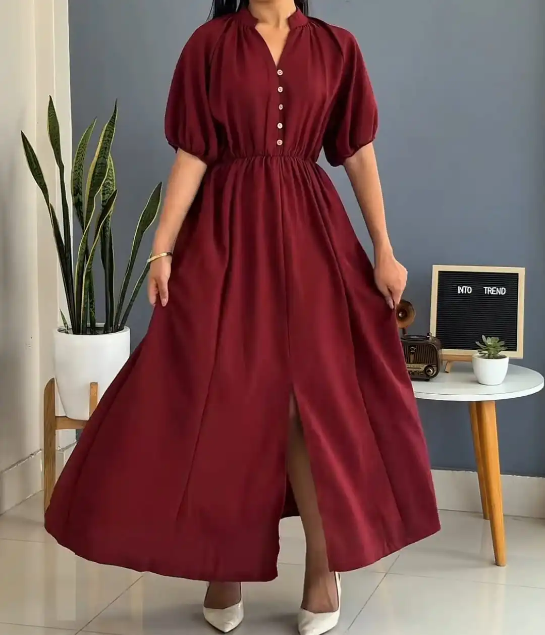 Product image of LINEN LONG DRESS