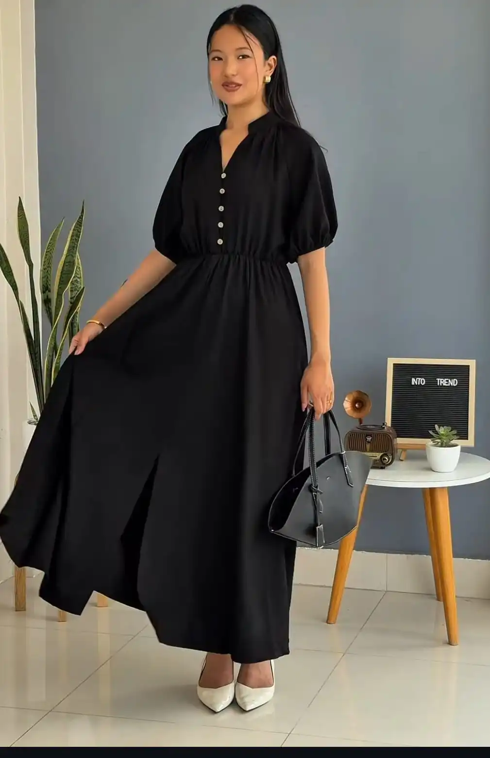 Product image of LINEN LONG DRESS
