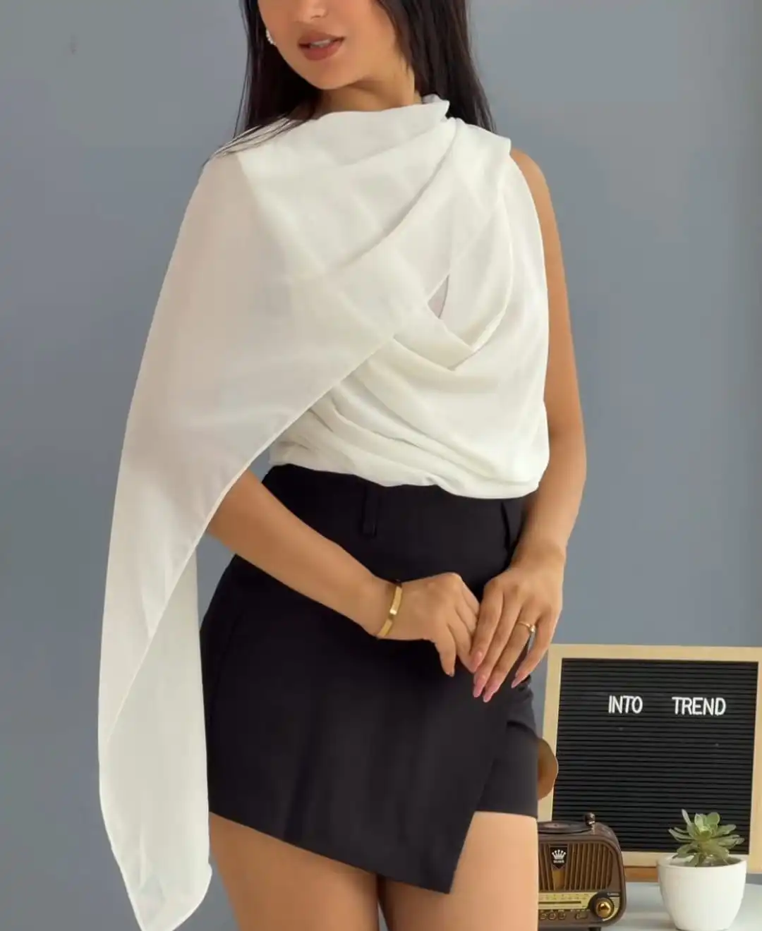 Product image of CHIFFON STYLISH TOP