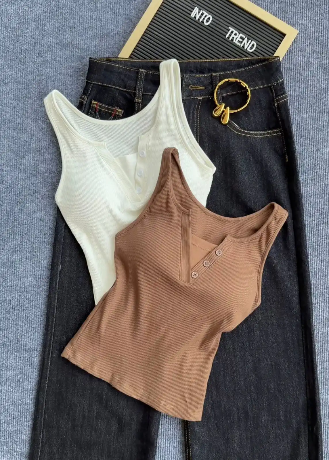 Product image of BUTTON PADDED CAMI