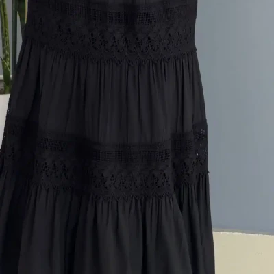 LACE LONG SKIRT