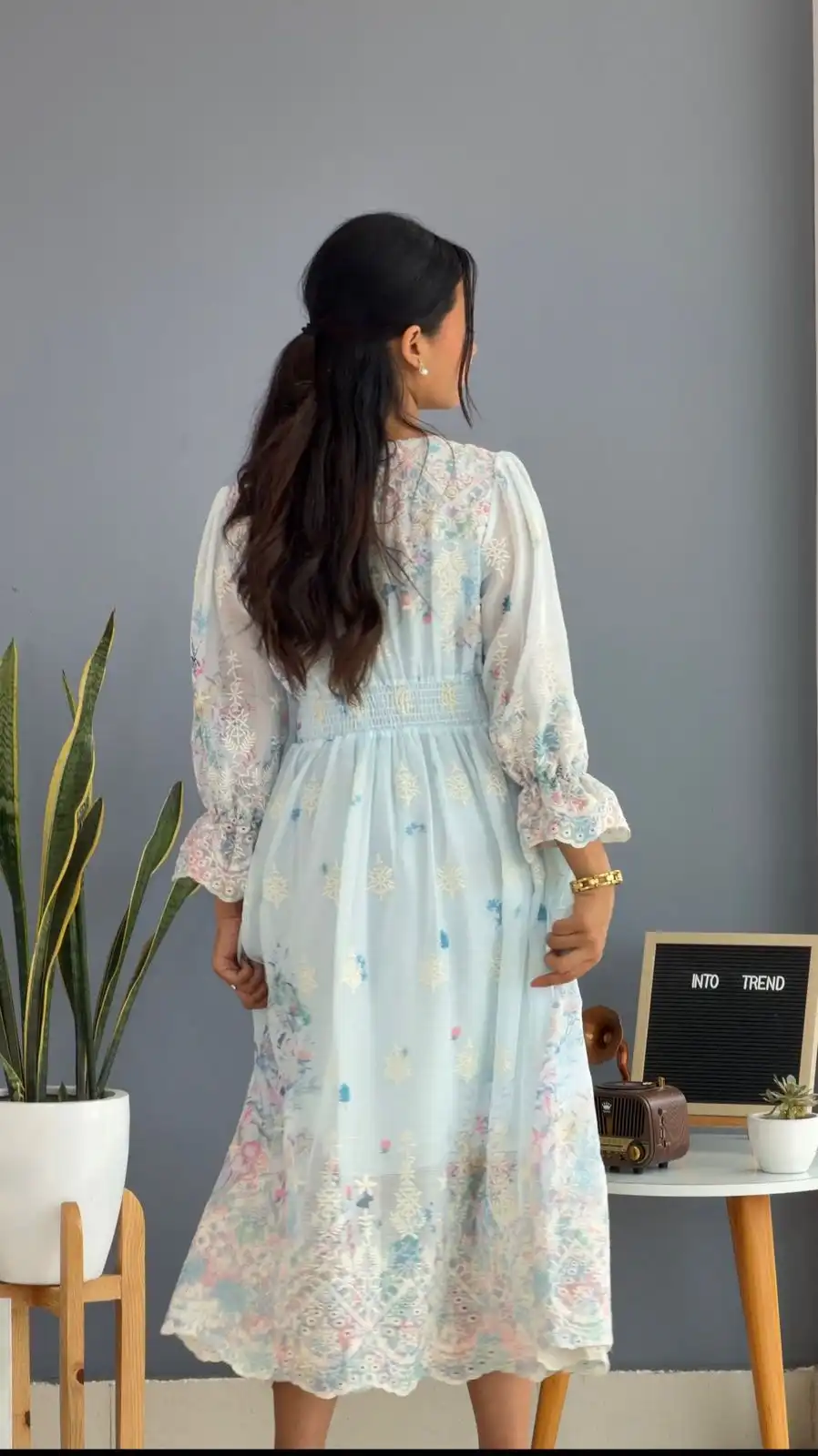 Product image of FLORAL LOND DRESS