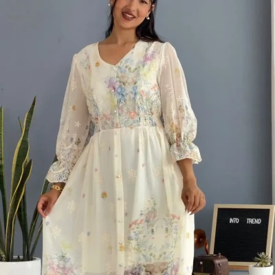 FLORAL LOND DRESS