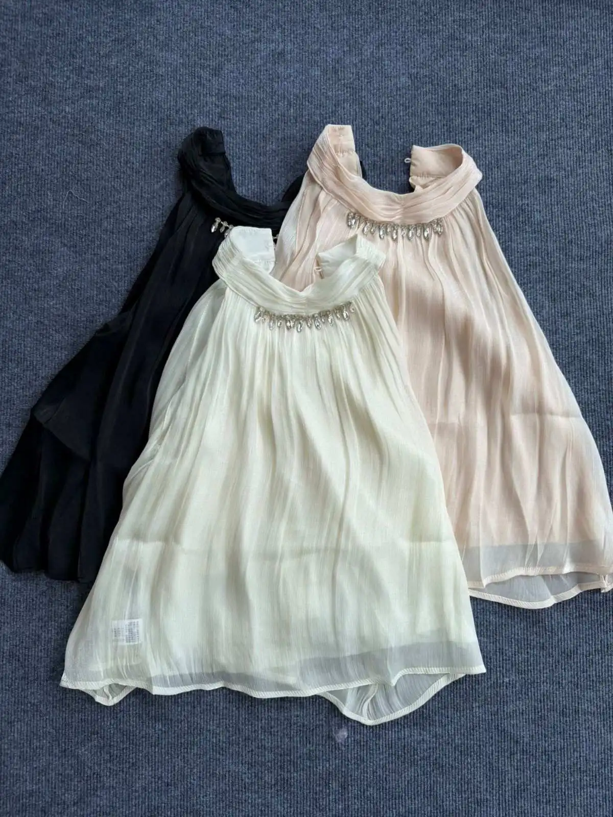 Product image of HALTER NECK RHINESTONE TOP